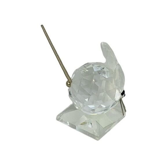 Swarovski Vintage Silver Crystal Figurine Large MOUSE 3.5" Tall - Picture 5 of 6